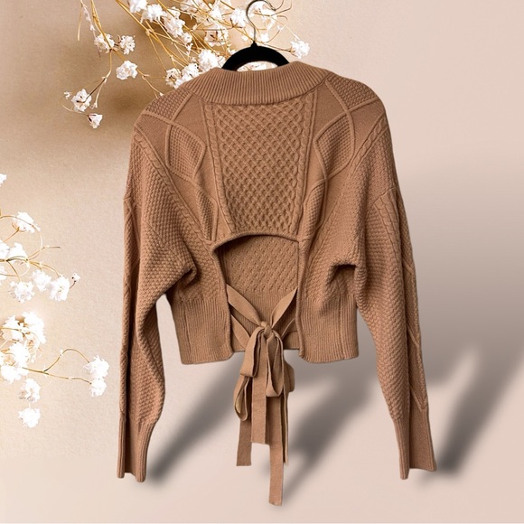 Fashion Nova Blush Pink Knit Sweater - Picture 2 of 9